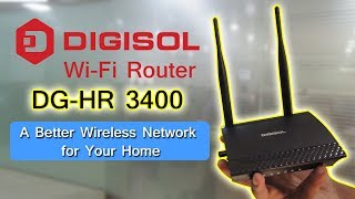 DIGISOL DGHR3400 300Mbps Wireless Router Setup  Speed Test  Installation [upl. by Meter]