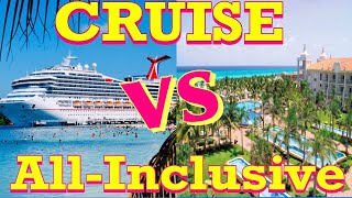 Caribbean Cruise VS AllInclusive Resort Which One is BETTER [upl. by Nirrac]