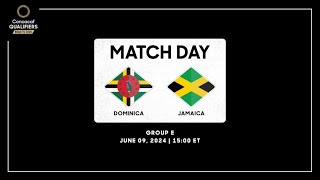 Dominica vs Jamaica  Concacaf Qualifiers  Road to 2026 [upl. by Tillio]