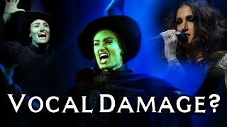 Idina Menzel FIRST vs LAST Defying Gravity [upl. by Wershba]