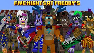 This FNAF Minecraft Mod Update IS INCREDIBLE Fnaf Universe and Fanverse Mod Showcase [upl. by Katushka740]