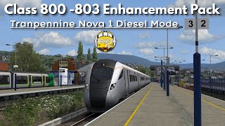 Train Simulator 2022 Class 800  803 Enhancement Pack  Diesel Mode [upl. by Annirok139]