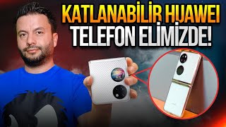 Katlanabilir telefon Huawei P50 Pocket kutusundan çıkıyor [upl. by Jard]