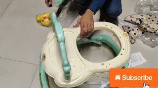 Baby Walker assembling foryou babywalker youtubevideo toyschannel walker viralvideo ytvideo [upl. by Atoiganap291]