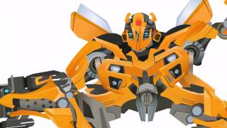 BUMBLEBEE Transform  Short Flash Transformers Series [upl. by Ecirtap]