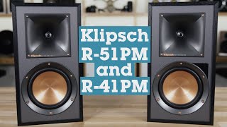 Klipsch Reference R51PM and R41PM powered speakers  Crutchfield video [upl. by Anuahsat]