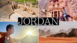 7 Days in Jordan Travel Vlog Petra Wadi Rum Desert Dead Sea  Guide Itinerary [upl. by Winonah674]