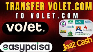 Voletcom To Bank Transfer  Voletcom To Voletcom  Voletcom To Jazzcash  Voletcom To Easypaisa [upl. by Lina]