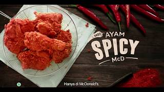 Kejutan Pedasnya Ayam Spicy McD [upl. by Doehne]