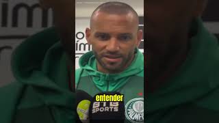 Weverton diverge de Abel Ferreira sobre problemas recentes do Palmeiras short [upl. by Cristobal300]