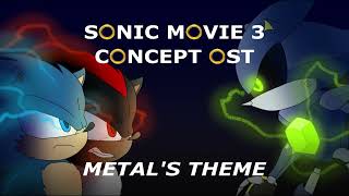 Sonic Movie 3 Concept OST  Metal Sonics Theme [upl. by Hillinck]