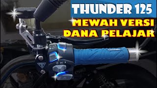 Glowingin Suzuki Thunder 125 19  Fitment Handgrip Hayaidesu Dan Spion [upl. by Aydan763]