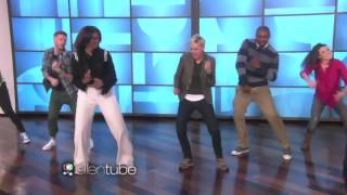 American First lady Michelle Obama Dancing with Ellen [upl. by Aitam623]