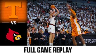 Tennessee vs Louisville Full Game Replay  202425 ACC Men’s Basketball [upl. by Bentley28]