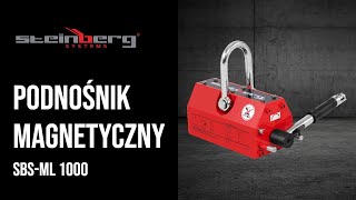 Podnośnik magnetyczny Steinberg Systems SBSML 1000  Prezentacja produktu 10030200 [upl. by Oberon97]