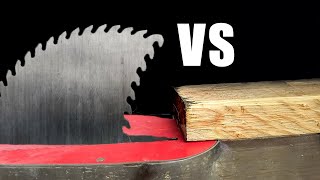 Can Dangerous Saw Blades Cut Wood [upl. by Erdnaek]