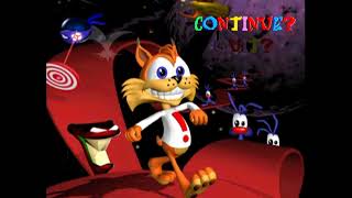 Bubsy 3D Furbitten Planet  Game Over [upl. by Lucius]