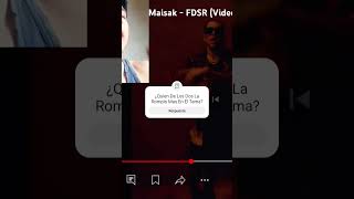 REACCION A Ryan Castro X Maisak FDSR Gran Tema [upl. by Samara]