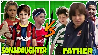 Ronaldo Jr Thiago Messi Delfina Suarez 🆚 Ronaldo Messi Suarez 😮🔥 3vs3 [upl. by Mackenie]