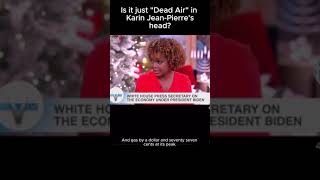 The View guest slams Karine JeanPierre amp leaves the hosts in silence [upl. by Aihsila]