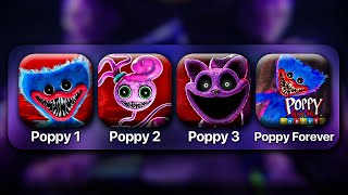 Poppy Playtime Chapter 1 2 3 amp Forever Mobile Full Gameplay  Poppy Playtime 3 Mobile Gameplay [upl. by Anawat]