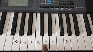 THARAME THARAME SONG KEYBOARD NOTES [upl. by Chalmers239]