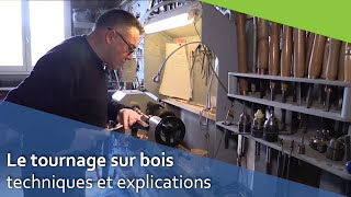 Le tournage sur bois Paul Kersaudy nous montre sa technique [upl. by Liza641]