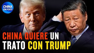 China anuncia que busca hacer un trato con Trump antes de que asuma la presidencia [upl. by Euqinahs]