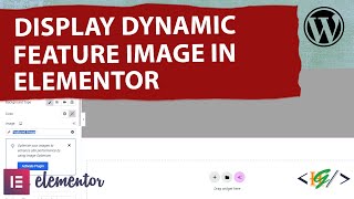 How to Display Dynamic Featured Image in Banner  Container in Elementor Page in WordPress [upl. by Nosna137]