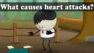 What causes heart attacks  aumsum kids science education children [upl. by Esahc]