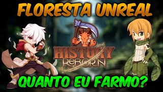 HISTORY REBORN  FLORESTA UNREAL  QUANTO EU FARMO  Ragnarok Online [upl. by Redyr]