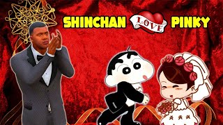 GTA 5  SHINCHAN GOING TO PARK WITH HIS GIRLFRIEND💑 MALAYALAM [upl. by Tanitansy452]