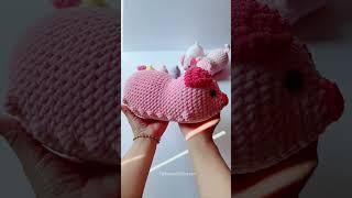 Pig Amigurumi Keychain pattern  Mother pig Crochet pattern amigurumi pig handmade crochet [upl. by Hagerman238]