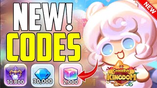 ⚠️ALL NEW⚠️ COOKIE RUN KINGDOM COUPON CODES 2024  COOKIE RUN KINGDOM CODES  COOKIE RUN KINGDOM [upl. by Noswad]