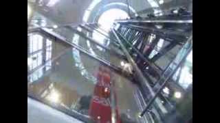 Christian Hein scenic traction elevator at Karstadt in Hannover [upl. by Anialeh]