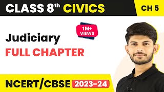 Judiciary Full Chapter Class 8 Civics  CBSE Class 8 Civics Chapter 5 [upl. by Annat505]