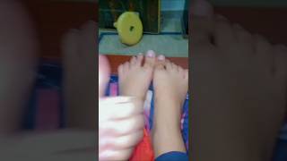 mani pedi in home viralvideo video minivlog subscribe zaib [upl. by Areyk997]