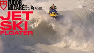 Insane Jet Ski Floater 2021 Nazaré Tow Surfing Challenge [upl. by Annua]