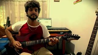 Me Diganthaye Guitar Solo by Duvindu Chamikara [upl. by Basilio]