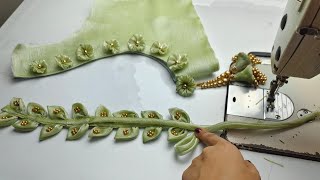 2 बेहतरीन ब्लाउज डिजाइन बनाना सीखें  New Latest Blouse Design Cutting And Stitching [upl. by Washburn]