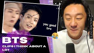 DJ REACTION to KPOP  BTS CLIPS I THINK ABOUT A LOT [upl. by Madelon]