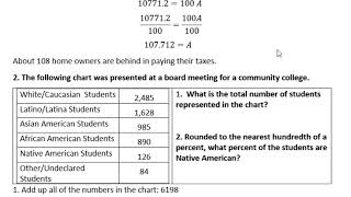 Percents  Word Problems [upl. by Ennazus]