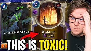 Insane WILDFIRE Deck To Make Your Opponents RAGE  Legends of Runeterra [upl. by Towroy3]