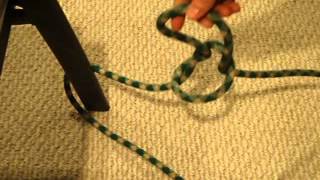 How to tie the Speed Bowline climbers bowline snap bowline [upl. by Uphemia]