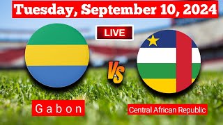 Gabon Vs Central African Republic  CAF Africa Cup Live Match Score [upl. by Sinclare158]