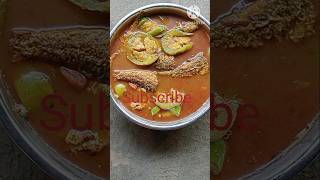 Begun diye macher jhol shorts shortvideo food trending [upl. by Fineberg]