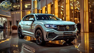 Finally Revealed 2025 Volkswagen Atlas Cross Sport Is the Blackline Edition Worth It [upl. by Ahsinrac650]