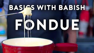 Cheese Fondue  Basics with Babish [upl. by Thomasa]