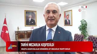 TARİHİ MEZARLIK KEŞFEDİLDİ [upl. by Cyrillus]