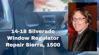 Window Regulator Repair For Silverado Sierra 1500 20142018 Right Front Passenger Side [upl. by Grieve]